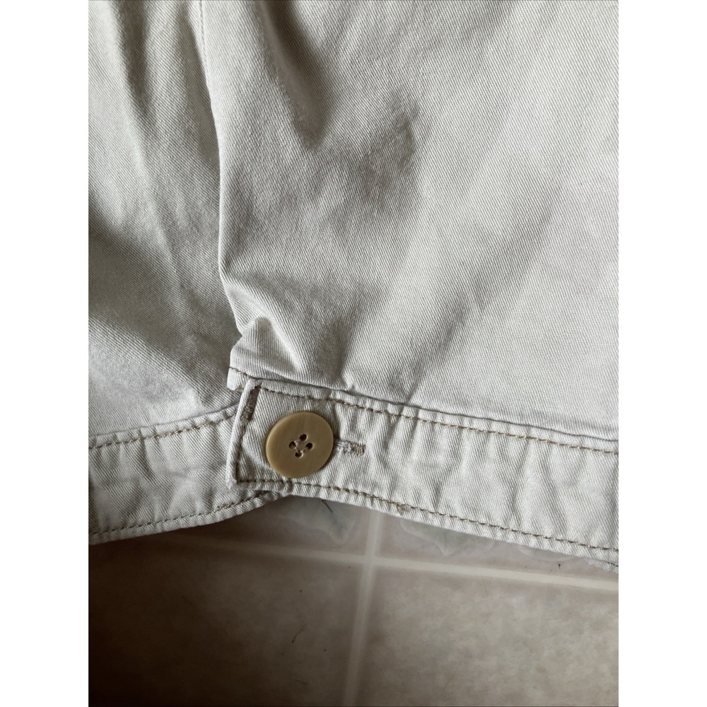 Levi's Red Tab Twills Low Slouch Cargo Capri Pants Tan Utility Y2K  Vintage 90's - Picture 4 of 8
